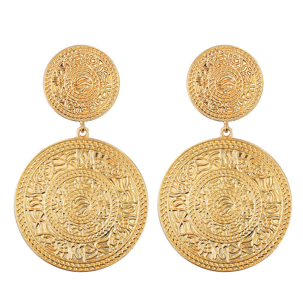 Asian Ethnic Pattern Earrings