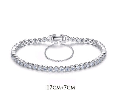 Exquisite Women S925 Sterling Silver Bracelet