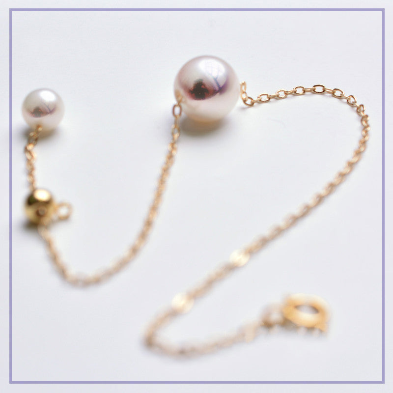 Flawless Bulb Akoya Sea Pearl Bracelet