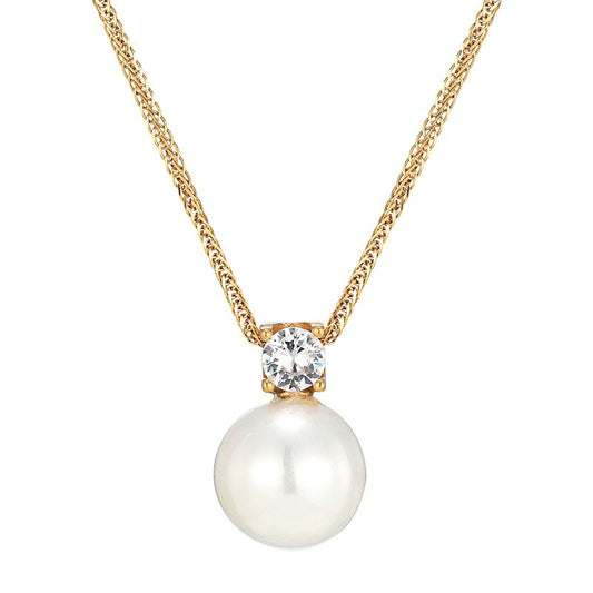 Women's Casual Versatile Pearl Pendant Necklace