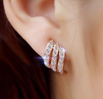 Diamonds Lux Drop Clipping Earrings