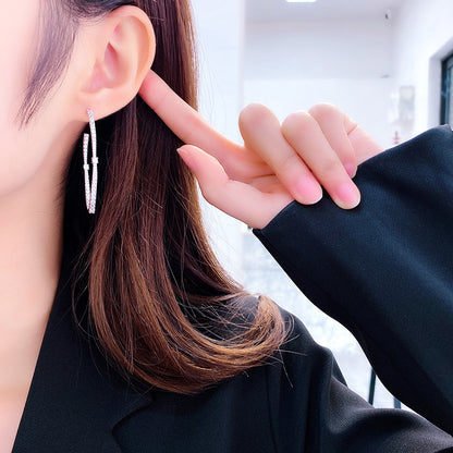 Oval Orbit Earrings