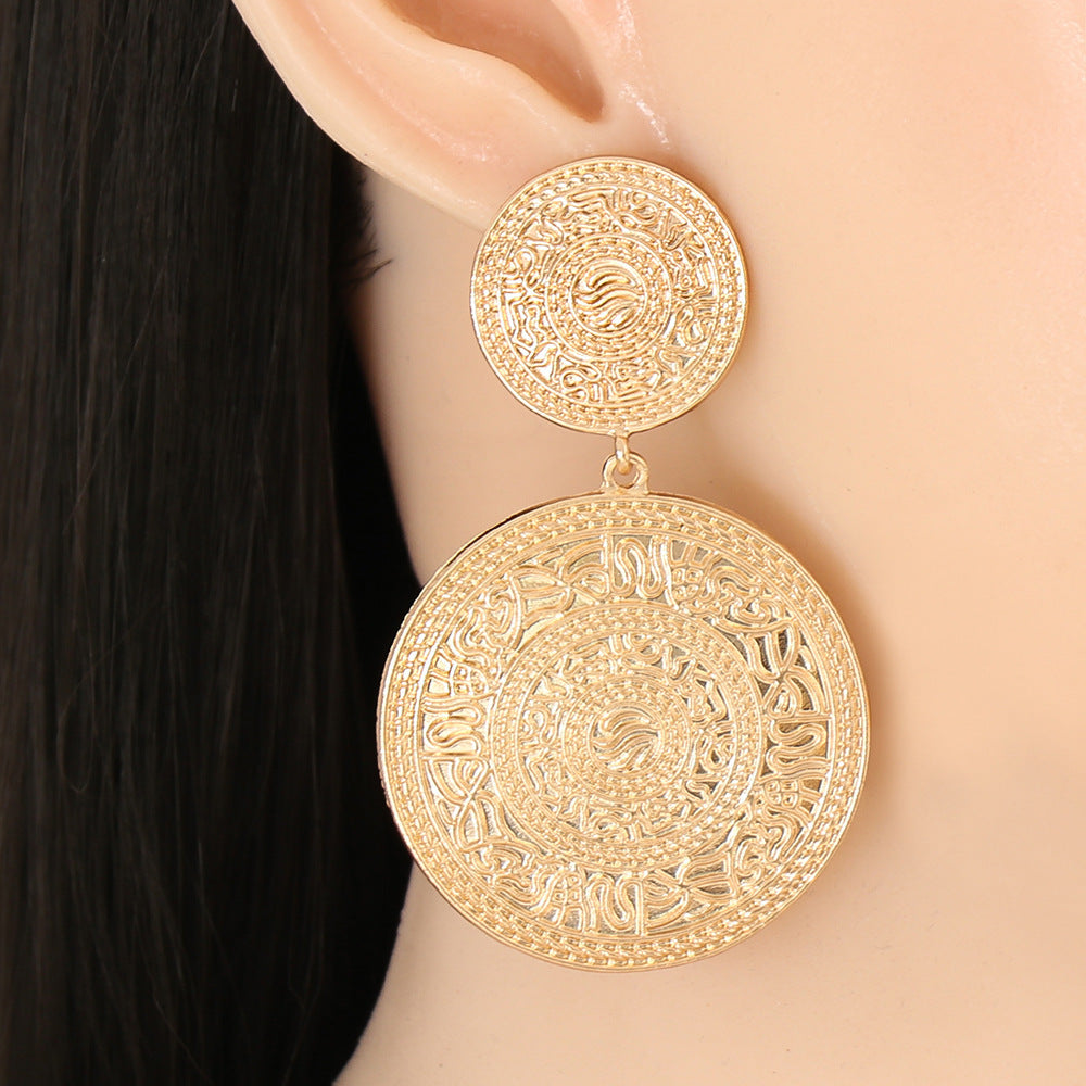 Asian Ethnic Pattern Earrings