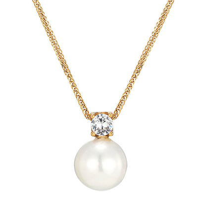 Women's Casual Versatile Pearl Pendant Necklace