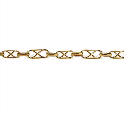 Thick Infinity Chain Bracelet