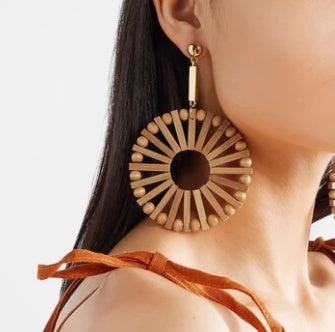 The Bamboo Drip Earrings