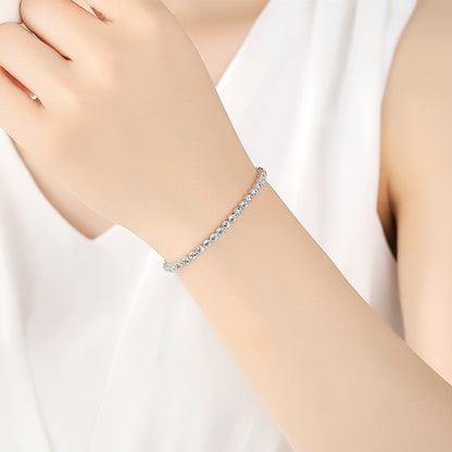 Exquisite Women S925 Sterling Silver Bracelet