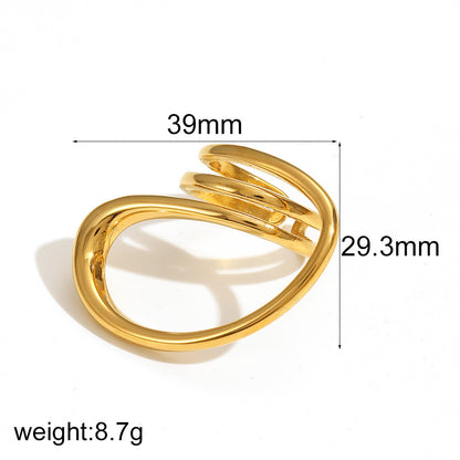 Wind Wave Ring