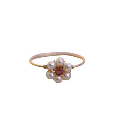 Fashion Personality Maiden Pearl Ring