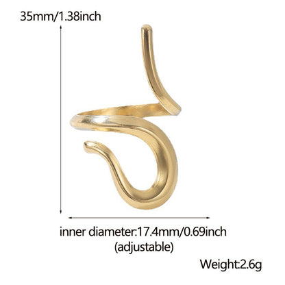 Open Does Not Fade Index Ring