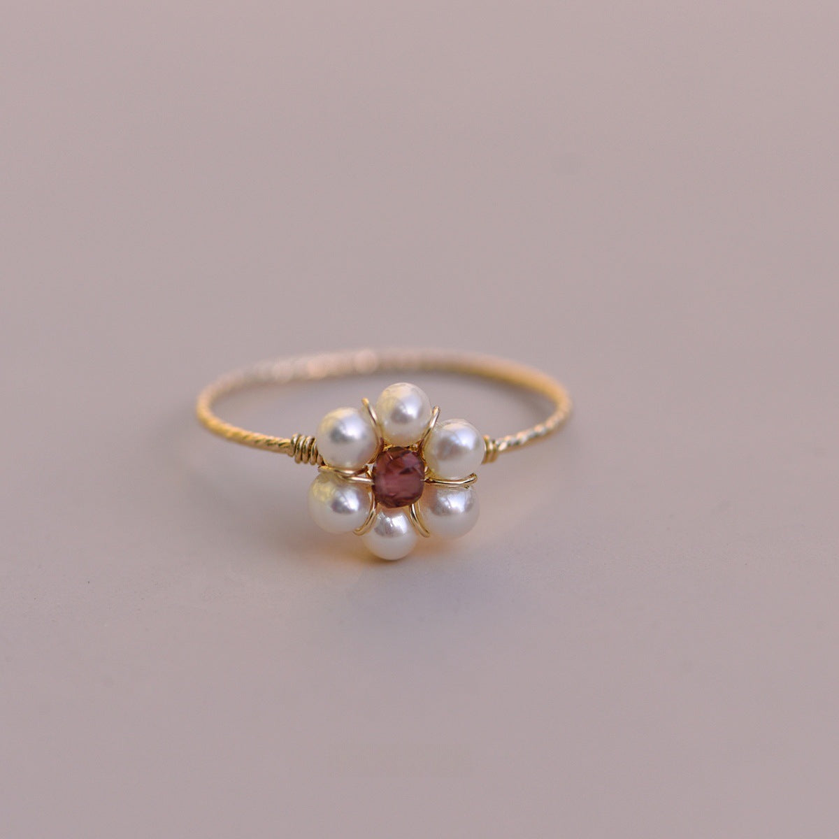 Fashion Personality Maiden Pearl Ring