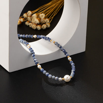 Emperor Lapis Lazuli Classic Popular Clavicle Chain