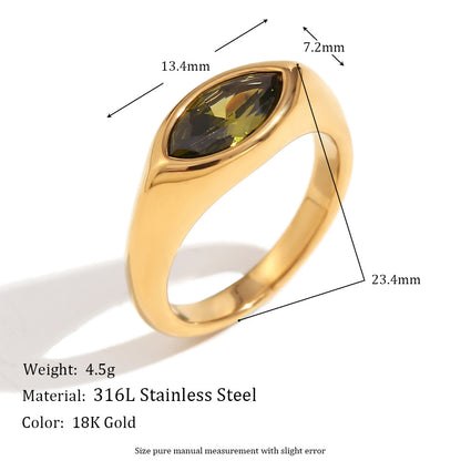 Versatile Fashion Stainless Steel Ring For Women