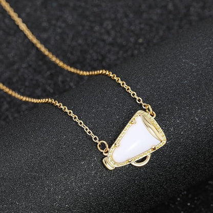 Women's Creative Simple Horn Pendant Necklace