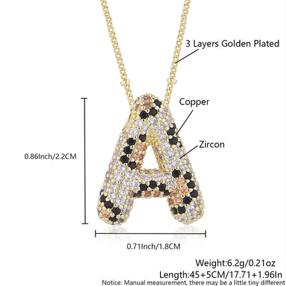 Leopard Print Fashion English Letter Necklace For Women