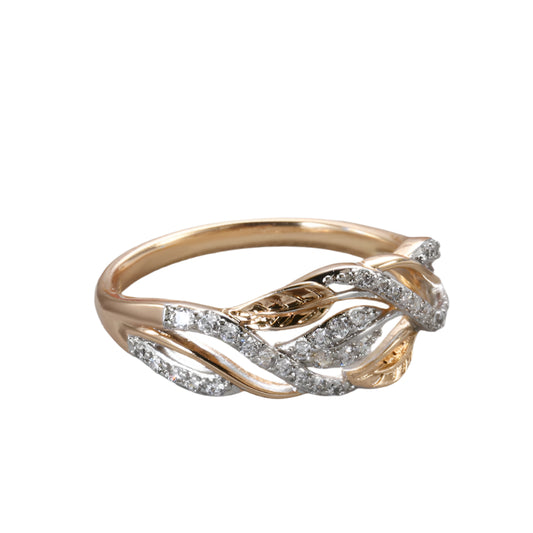 New Socialite Temperament Copper Plating All-match Fashion Women's Ring