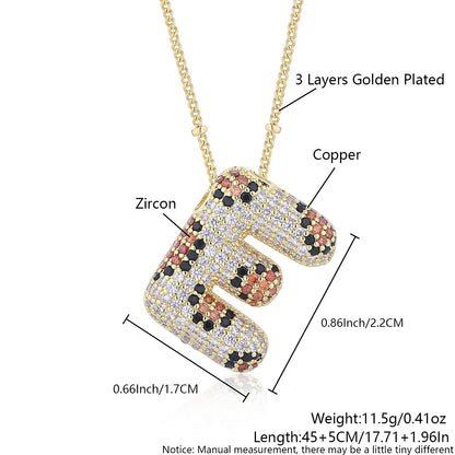 Leopard Print Fashion English Letter Necklace For Women