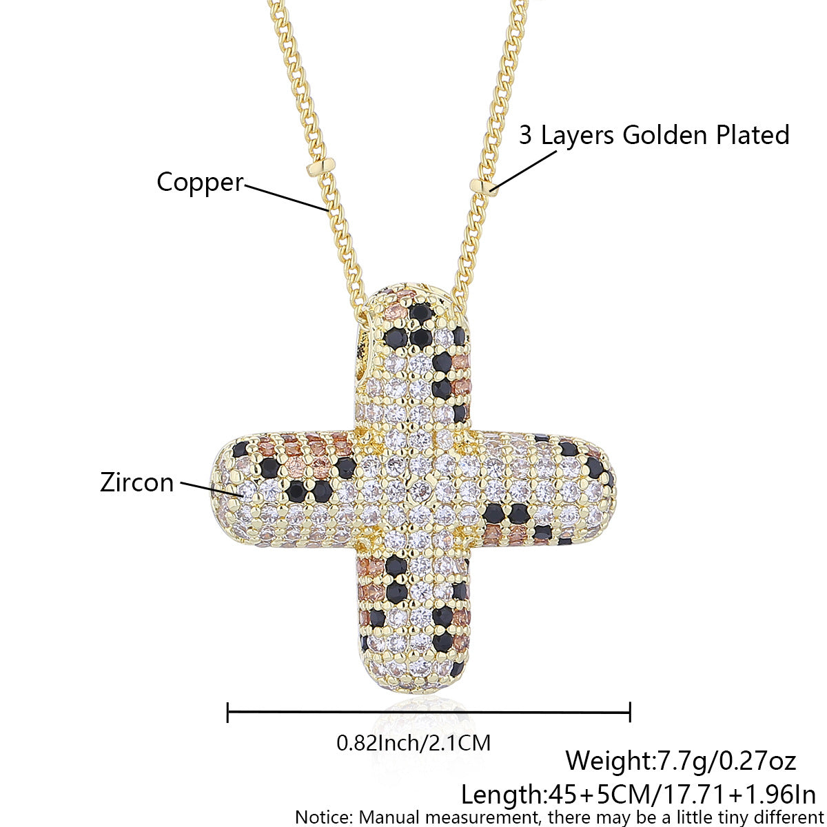 Leopard Print Fashion English Letter Necklace For Women