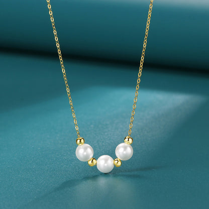 Women's Fashion Vintage Pearl Pendant Necklace