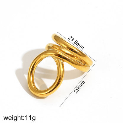 Wind Wave Ring