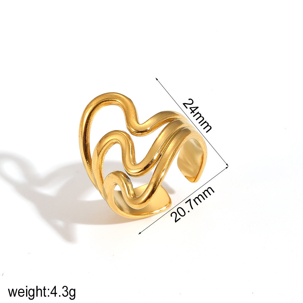 Abstract Line Ring