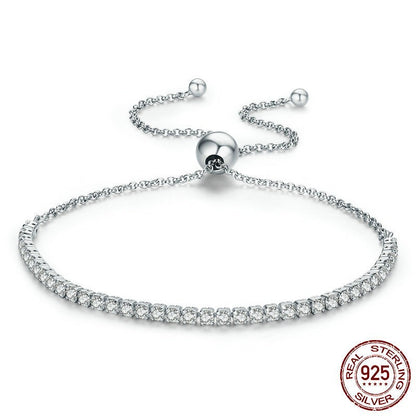 Silver Star Shining Bracelet